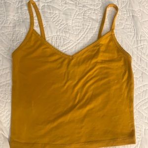 Gold forever 21 tank